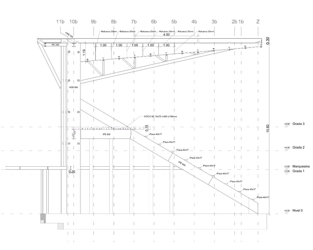 Proyecto: Grada Rugby Rekalde | ISOSTATIKA