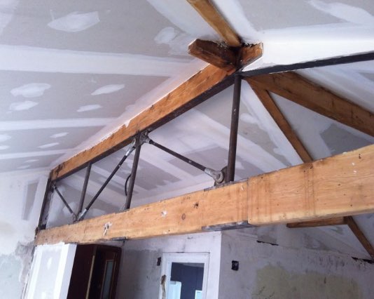 Interior attic remodeling